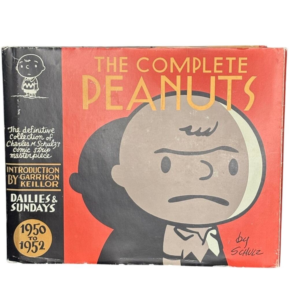 2004 First Edition, The Complete Peanuts Book, Dailies & Sundays 1950-1952, HCDJ